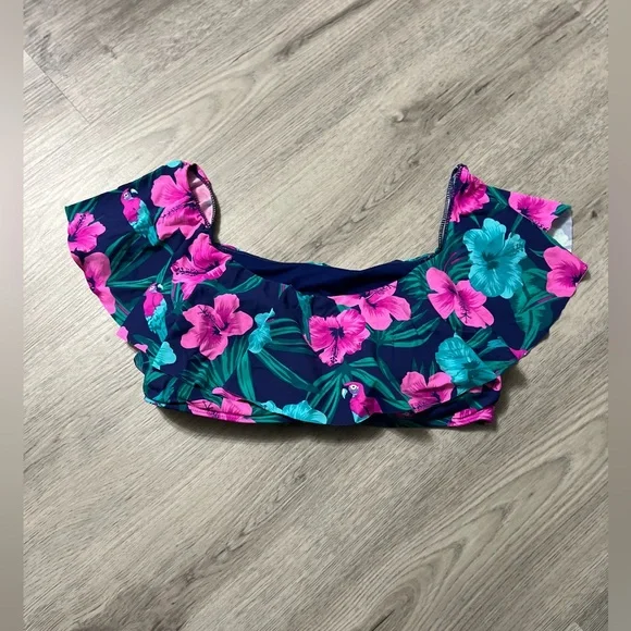 Envya Tropical Off The Shoulder Bikini top - Picture 2 of 4